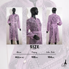 OUTER OZIKO BROKAT 03140 LD 104 I Outer Brokat Premium I Outer Lepas Pasang
