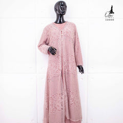 GAMIS OZIAS BROKAT ALYA 10000 LD 105 I Gamis Kondangan Rompi I Gamis Fashion Muslimah Panjang