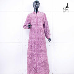 GAMIS OZIAS BROKAT FIMELA 09944 LD 105 I Gamis Wanita Cantik I Gamis Pesta Kondangan