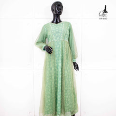 GAMIS OZIAS BROKAT 09383 LD 105 I Gamis Kondangan Remaja I Gamis Pesta Muslimah