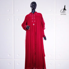 GAMIS OZIAS BROKAT HARUKA 09986 LD 105 I Gamis Kondangan Wanita Muslim Nyaman