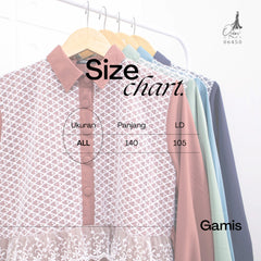 GAMIS OZIAS SOPHIA 06450 LD 105 I Gamis Kondangan Fashion I Gamis Simpel Wisuda Nyaman