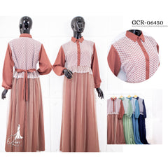 GAMIS OZIAS SOPHIA 06450 LD 105 I Gamis Kondangan Fashion I Gamis Simpel Wisuda Nyaman
