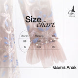 GAMIS OZIAS TILE NAMIRA 07084 LD 80 90 I Gamis Anak Cantik I Gamis Pesta Wanita