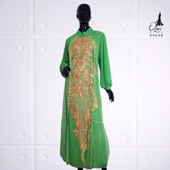GAMIS OZIAS CEURTY 09648 LD 105 I Gamis Formal Remaja I Dress Muslimah Nyaman Panjang Wanita
