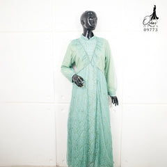 GAMIS OZIAS BROKAT IMPORT 09773 LD 105 I Gamis Fashion Remaja I Gamis Kondangan Dewasa