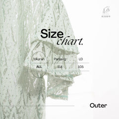 VEST OUTER OZIKO BROKAT ARGYLIE 03009 LD 105 I Luaran Dress Cantik I Luaran Dress Pesta