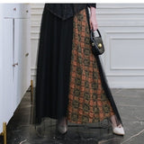 ROK OZIAS JETBLACK 06454 I Rok Casual Wanita I Rok Kerja Muslimah Panjang