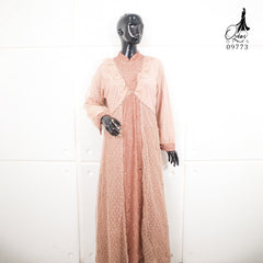 GAMIS OZIAS BROKAT IMPORT 09773 LD 105 I Gamis Fashion Remaja I Gamis Kondangan Dewasa