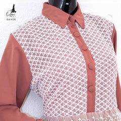 GAMIS OZIAS SOPHIA 06450 LD 105 I Gamis Kondangan Fashion I Gamis Simpel Wisuda Nyaman