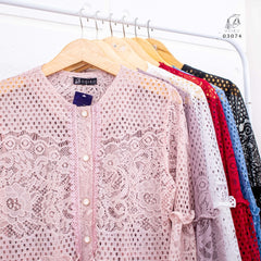 VEST OUTER OZIKO MIDI BROKAT ALYA 03074 Ld 108 I Outer Simpel Dewasa I Outer Kondangan Muslimah