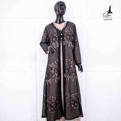 GAMIS OZIAS BROKAT ALYA 10000 LD 105 I Gamis Kondangan Rompi I Gamis Fashion Muslimah Panjang