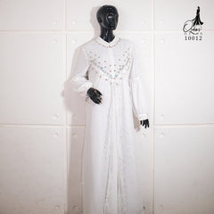 GAMIS OZIAS BROKAT ALYA 10012 LD 105 I Gamis Brokat Premium I Gamis Santai Wanita