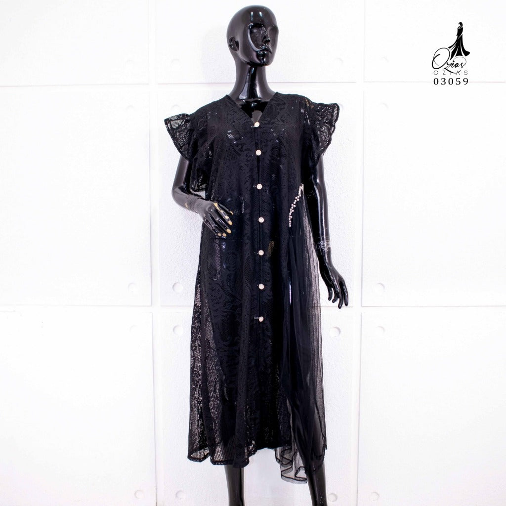 OUTER OZIKO BROKAT 03059 LD 105 I Outer Lepas Pasang I Outer brokat Premium