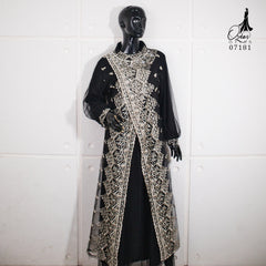 GAMIS OZIAS TILE 07181 LD 105 I Gamis Kondangan Mewah I Gamis Pesta TIle Bordir