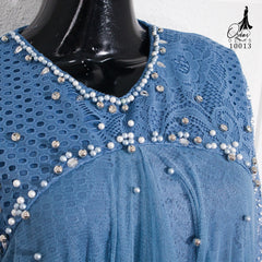 GAMIS OZIAS BROKAT 10013 LD 105 I Gamis Brokat Premium I Gamis Santai Wanita