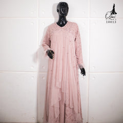 GAMIS OZIAS BROKAT 10013 LD 105 I Gamis Brokat Premium I Gamis Santai Wanita