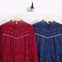 GAMIS OZIAS TILE 03883 LD 105 I Gamis Fashion Muslimah I Gamis Kondangan Cantik Nyaman