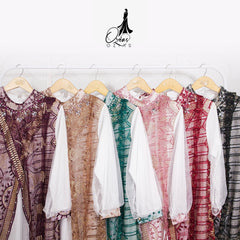 GAMIS OZIKO TILE 07215 LD 105 I Gamis Kondangan Mewah I Gamis Tile