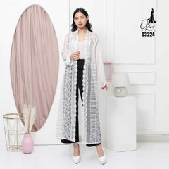 VEST OUTER BROKAT BALIYA OZIKO 03224 LD 105 I Outer Kondangan Wanita I Outer Casual Cantik