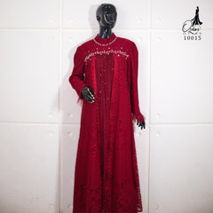 OZIAS GAMIS BROKAT 10015 LD 105 120 I Gamis Brokat Premium I Gamis Kondangan Mewah