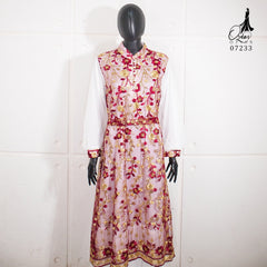 GAMIS OZIAS TILE 07233 LD 105 I Gamis Kondangan Mewah I Gamis Tile Premium