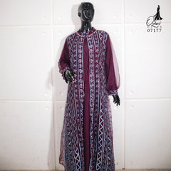 GAMIS OZIAS TILE 07177 LD 105 120 I Gamis Tile Mewah I Gamis Kondnagan Dan WIsuda Wanita