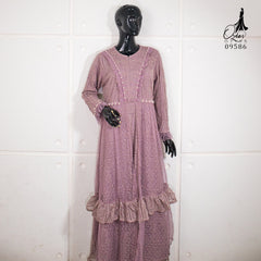 GAMIS OZIAS BROKAT 09586 LD 105 I Gamis Pesta Busui Friendly I Gamis Remaja Muslimah Nyaman Panjang