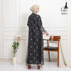 GAMIS OZIAS TILE NAMIRA 07211 LD 105 I Gamis Kondangan Wanita I Gamis Fashion Muslimah