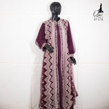 GAMIS OZIAS TILE 07178 LD 105 I Gamis Kondangan Wanita I Gamis Fashion Wisuda