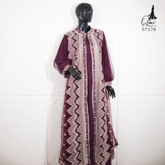 GAMIS OZIAS TILE 07178 LD 105 I Gamis Kondangan Wanita I Gamis Fashion Wisuda