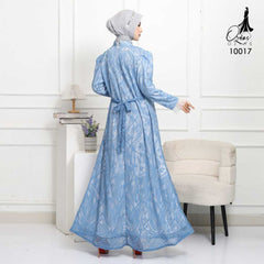 GAMIS OZIAS BROKAT 10017 LD 105 I Gamis Kondangan Mewah I Gamis Pesta