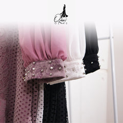 GAMIS OZIAS BROKAT ALYA 10012 LD 105 I Gamis Brokat Premium I Gamis Santai Wanita