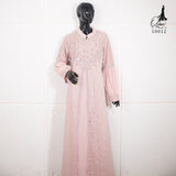 GAMIS OZIAS BROKAT ALYA 10012 LD 105 I Gamis Brokat Premium I Gamis Santai Wanita