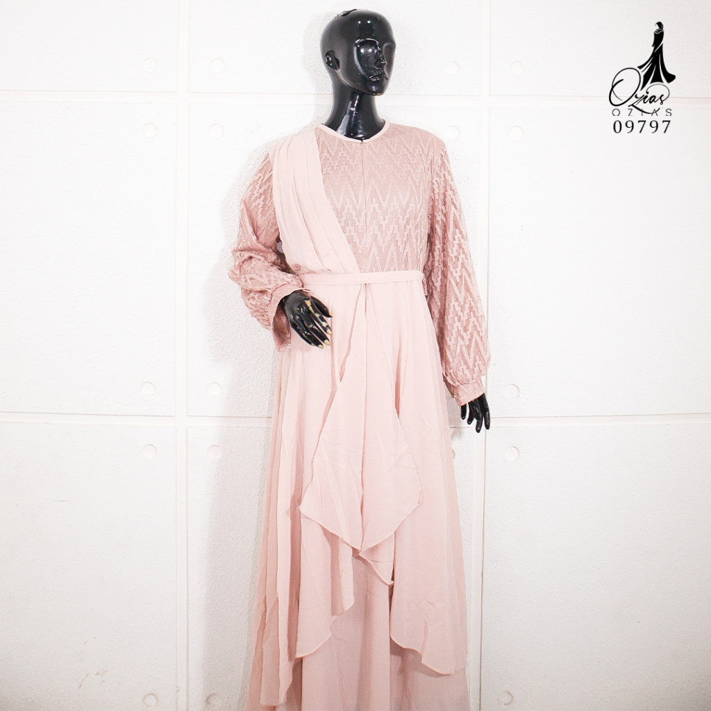 GAMIS OZIAS CERUTY 09797 I Gamis Wanita Muslimah I Dress Home Nyaman Panjang