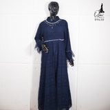 GAMIS OZIAS BROKAT PREMIUM 09630 LD 105 I Gamis Simpel Remaja I Gamis Lebaran Nyaman Mewah