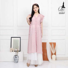 VEST OUTER BROKAT OZIKO 03207 I Outer Brokat Cantik I Luaran Cantik