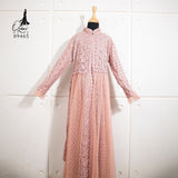 GAMIS OZIAS BROKAT FIMELA 09465 LD 80 95 105 120 I Gamis Fashion Muslimah Anak I Gamis Lebaran Busui Friendly 2XL