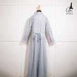 GAMIS OZIAS BROKAT FIMELA 09465 LD 80 95 105 120 I Gamis Fashion Muslimah Anak I Gamis Lebaran Busui Friendly 2XL