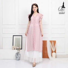 VEST OUTER BROKAT OZIKO 03207 I Outer Brokat Cantik I Luaran Cantik