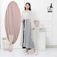 VEST OUTER BROKAT BALIYA OZIKO 03224 LD 105 I Outer Kondangan Wanita I Outer Casual Cantik