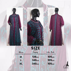 GAMIS OZIAS TILE 07177 LD 105 120 I Gamis Tile Mewah I Gamis Kondnagan Dan WIsuda Wanita