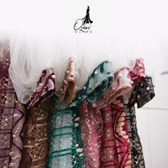 GAMIS OZIKO TILE 07215 LD 105 I Gamis Kondangan Mewah I Gamis Tile