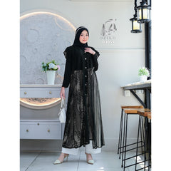 OUTER OZIKO BROKAT 03059 LD 105 I Outer Lepas Pasang I Outer brokat Premium