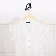 VEST OUTER OZIKO BROKAT 03197 LD 105 I Outer Brokat Premium I Outer Kondangan