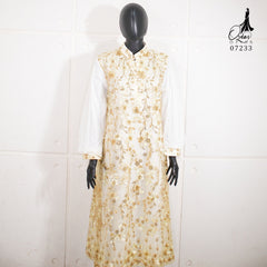 GAMIS OZIAS TILE 07233 LD 105 I Gamis Kondangan Mewah I Gamis Tile Premium