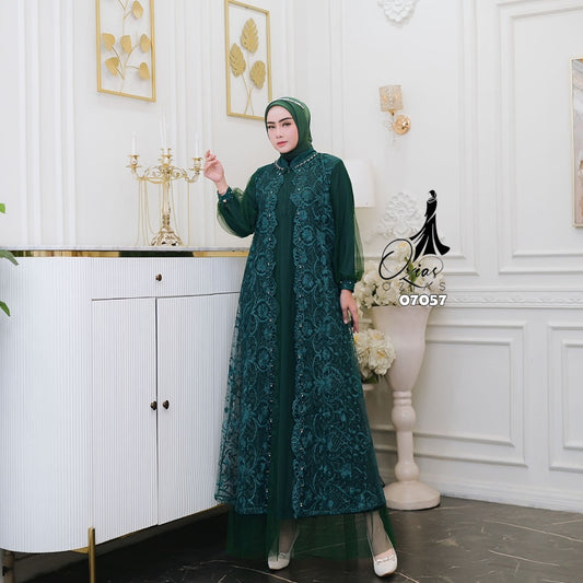 Ozias - Gamis Tile Namira 07047 07057 Ld 105 120 150 I Gamis Tile Premium I Gamis Jumbo 5XL