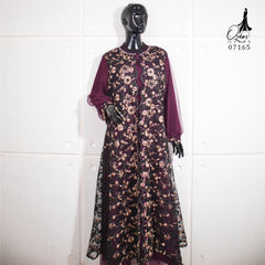 GAMIS OZIAS TILE NAMIRA 07165 LD 105 120 140 I Gamis Tile Premium I Gamis Kondangan Mewah 2XL 4XL