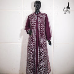 GAMIS OZIAS TILE 07177 LD 105 120 I Gamis Tile Mewah I Gamis Kondnagan Dan WIsuda Wanita