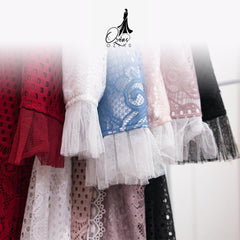 OZIAS GAMIS BROKAT 10015 LD 105 120 I Gamis Brokat Premium I Gamis Kondangan Mewah